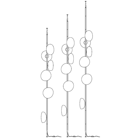 73.6 H 2,40 / 2,70 / 300 cm ( Stem Column Longitud variable )