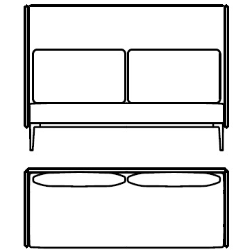 788-20 LU_ 189 x 73 x H 135 cm