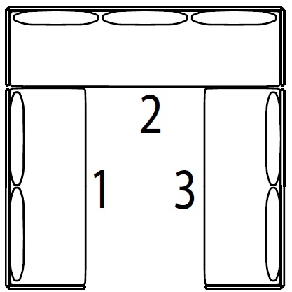 788-Version B21_ 257 x 262 x H 135 cm