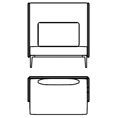 789-15 SU_ 129 x 80 x H 135 cm