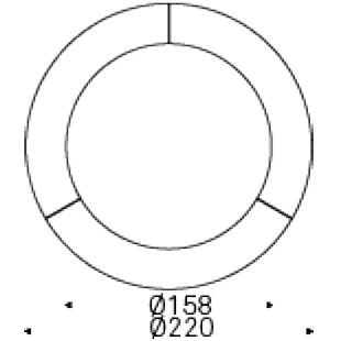 SKORPIO Ker-Wood_ ø 220 x H 75 cm