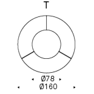 SKORPIO Ker-Wood_ T ø 160 x H 75 cm