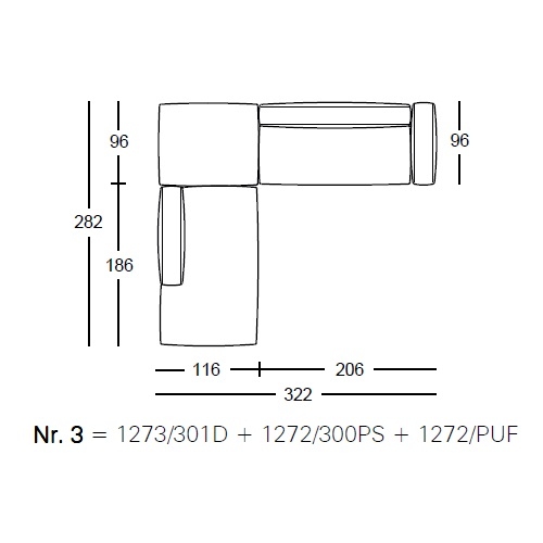 Pianoalto_ Nr.3_ 322 x 282 x H 65 cm