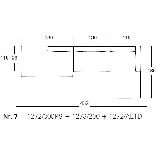 Pianoalto_ Nr.7_ 432 x 186 x H 65 cm