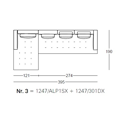 Shiki_ Nr.3_ 395 x 190 x H 87 cm