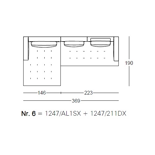 Shiki_ Nr.6_ 369 x 190 x H 87 cm