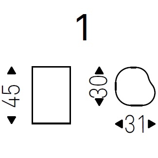 Pancho 1_ 30 x 31 x H 45 cm