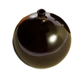 EBUB24_ Ø 20 x H 24 cm (Marrone)