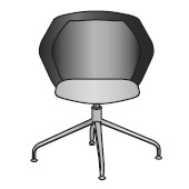 Piccione_ 71.5 x 71.5 x H 86.4 cm (Sin apoyabrazos)