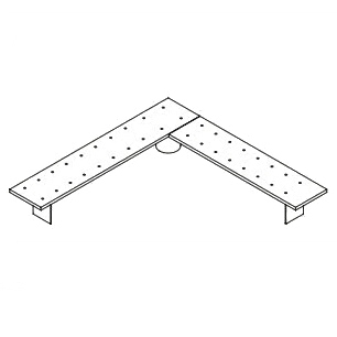 OGALA250_ 250 x 250 x H 42 cm