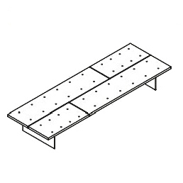 OGALD300_ 300 x 98 x H 42 cm