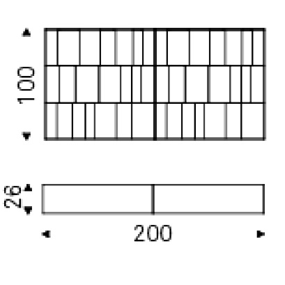 Nautilus_2_200 x 26 x H 100 cm