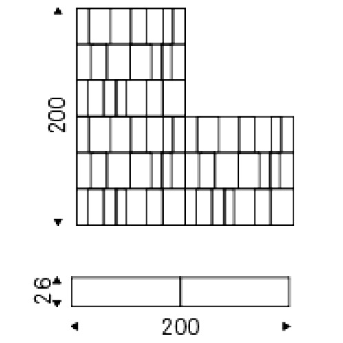 Nautilus_3_200 x 26 x H 200 cm