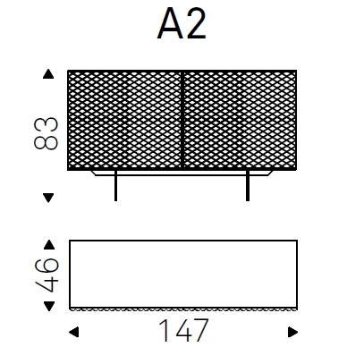Royalton_ A2_147x46xH83 cm