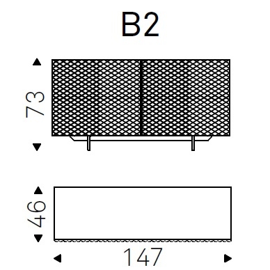 Royalton_ B2_147x46xH73 cm