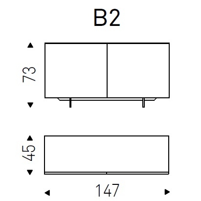 Focus_B2_147x46xH73 cm