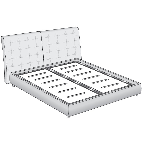 Angle_ base H25 piano ortopedico