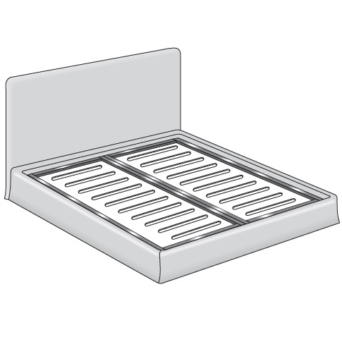 Notturno SC_ base H25 piano ortopedico