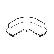 OSTHA90_ 250 x 134 x H 77 cm (90°)