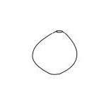 EMANR36_ 39 x 39 x H 36 cm (Rouge)