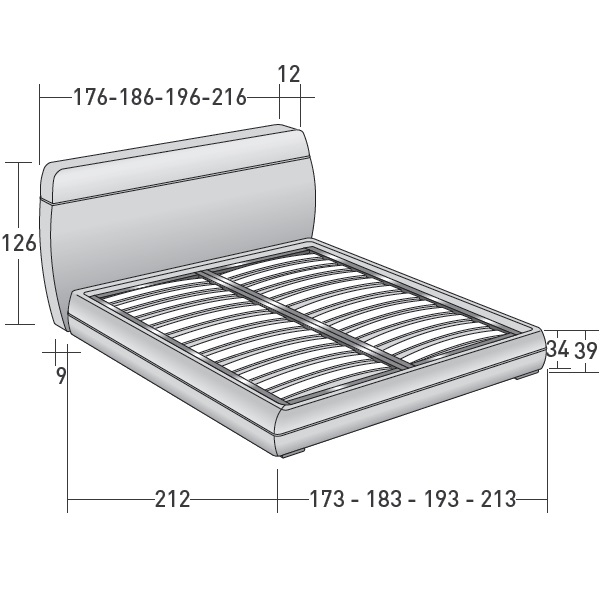 Mandarine_  Adjustable slatted base