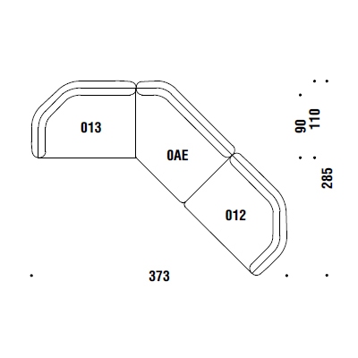 Comp. A40 (90)_ 373 x 285 cm