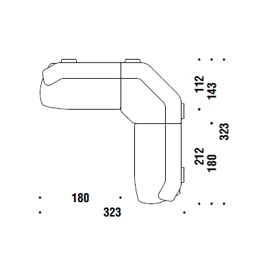 SP2_ 323 x 323 x H 70 cm