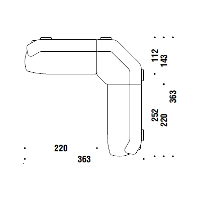 SP6_ 363 x 363 x H 70 cm