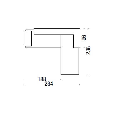 SC1_ 284 x 238 x H 73 cm