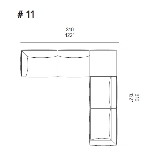 Coleman_ Comp. 11_ 310 x 310 x H 65 cm