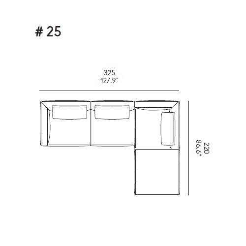 Coleman_ Comp. 25_ 325 x 220 x H 65 cm