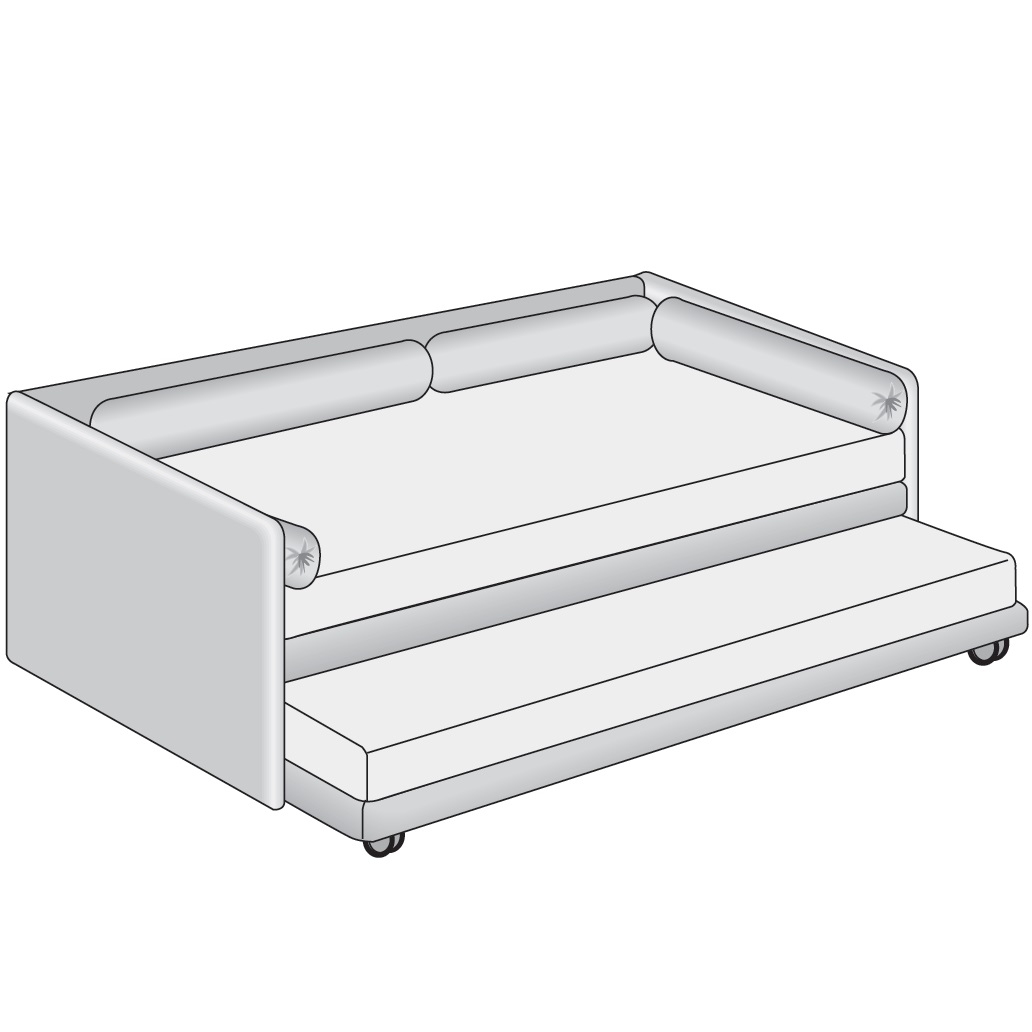 Duetto_ With a trundle bed