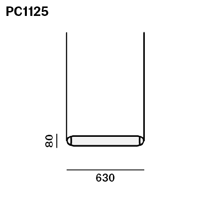 PC1125 _ Ø8 x H 63 cm 