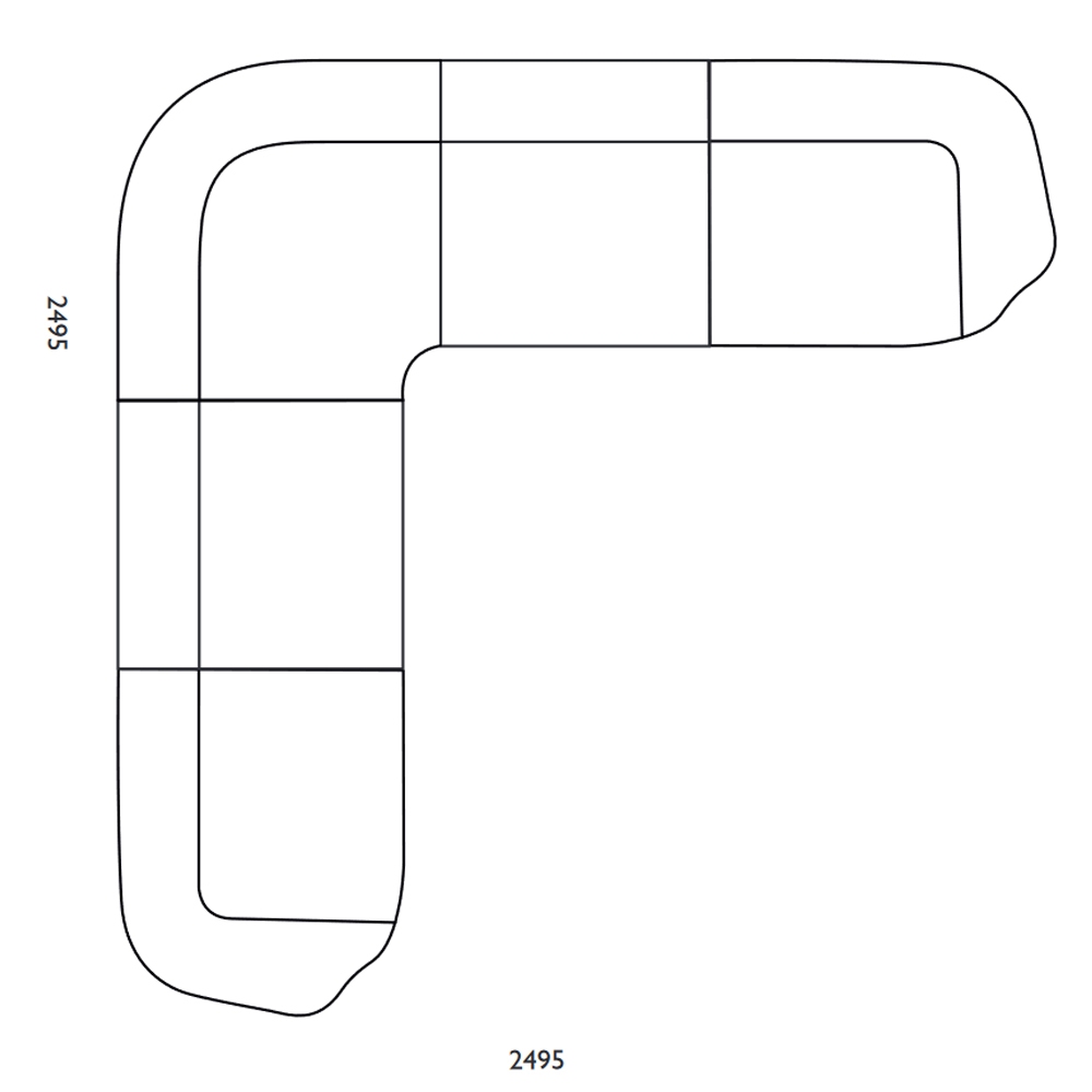 Modello Copenhagen - Sum_ COMP.3_ 249,5 x 249,5 cm