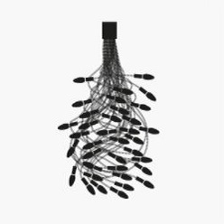 Turciù 36_ 7 flex Ø 0.85 x 75 cm + 10 flex Ø 0.85 x 100 cm + 9 flex Ø 0.85 x 125 cm + 10 flex Ø 0.85 x 150 cm