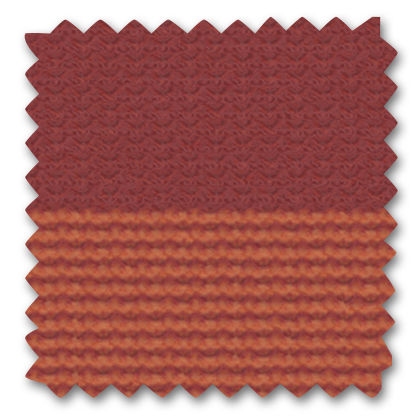 Striped Knit_ 01 brick / orange