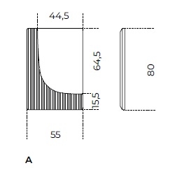 Garda A_ 55 x H 80 cm