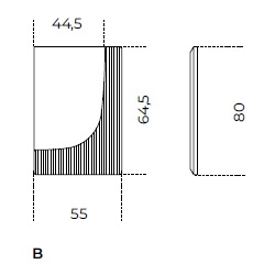 Garda B_ 55 x H 80 cm