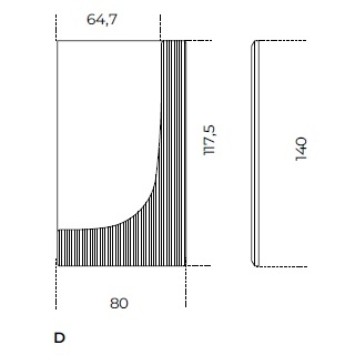 Garda D_ 80 x H 140 cm