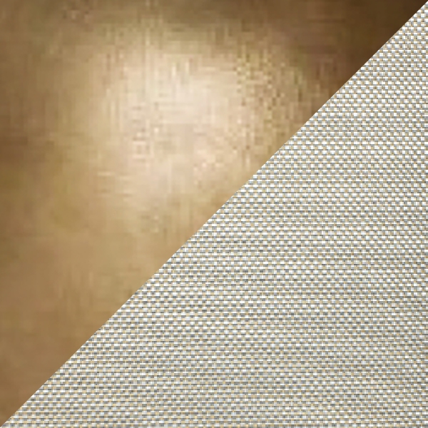 Burnished Brass / Nature White