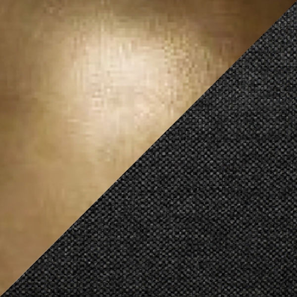 Burnished Brass / Black Stone