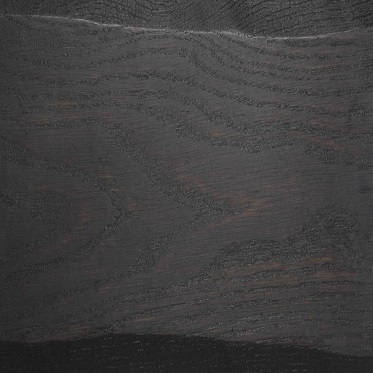 Total black pigmented oak without knots