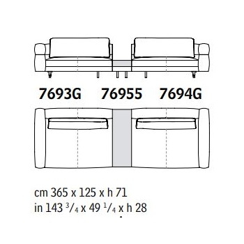 SOHO 05_ 365 x 125 x H 71 cm