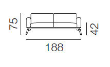DS-87/23 Sofa with function