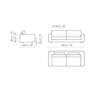 Superhiro_ 240 x 100 x H 80 cm