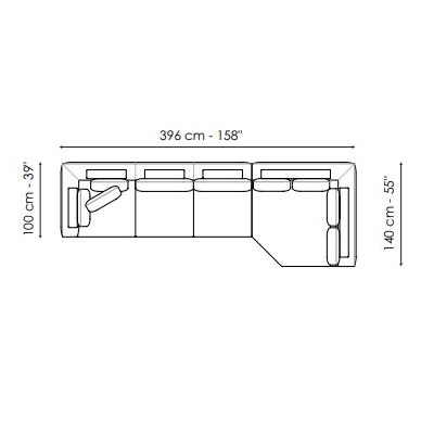 Superhiro_ Composition 5 (396 x 140 x H 80 cm)