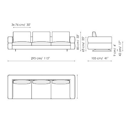 Ever More_ 295 x 105 x H 85 cm
