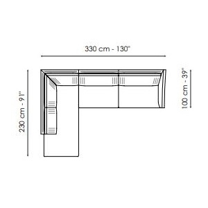 Skid_ Composition 1 (330 x 230 x H 80 cm)