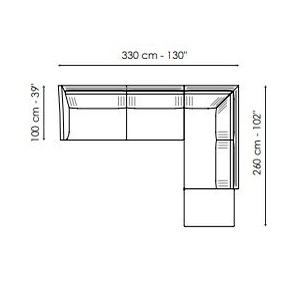 Skid_ Composition 3 (330 x 260 x H 80 cm