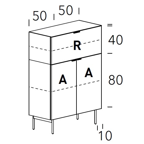 Brema_ 100 x H 122 cm